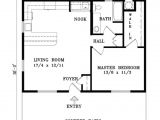 1 Bedroom Home Floor Plans Cabin Style House Plan 1 Beds 1 00 Baths 768 Sq Ft Plan