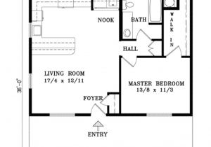 1 Bedroom Home Floor Plans Cabin Style House Plan 1 Beds 1 00 Baths 768 Sq Ft Plan