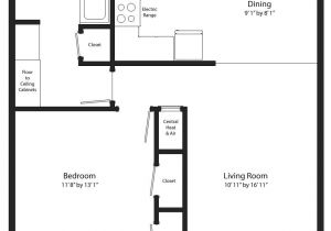 1 Bedroom Home Floor Plans Simple 1 Bedroom House Plans Shoestolose Com