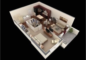 1 Bedroom Home Plans 50 One 1 Bedroom Apartment House Plans Architecture