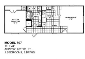 1 Bedroom Mobile Homes Floor Plans Oak Creek Floor Plans for Manufactured Homes San Antonio