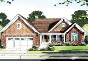 1 Story Brick House Plans One Story Brick House Brick One Level House Plans One