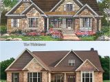 1 Story Brick House Plans the Whiteheart Plan 926 Rendering Vs Reality Www