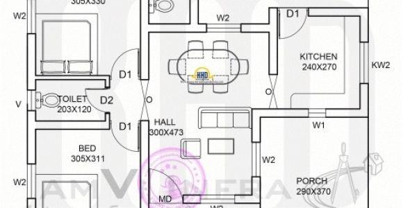 1000 Sq Ft House Plans 3 Bedroom Kerala Style Best 1185 Sq Ft Contemporary Home Kerala Design Planskill