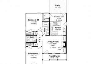 1000 Square Foot 2 Bedroom House Plans 1000 Square Foot House Plans with Pictures Home Deco Plans