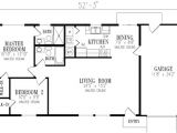1000 Square Foot 2 Bedroom House Plans southwestern House Plan 2 Bedrooms 2 Bath 1000 Sq Ft