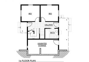 1000 Square Foot Home Floor Plans 1000 Sq Ft House Plans 3 Bedroom Modern House Plan