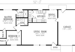 1000 Square Foot Home Plans southwestern House Plan 2 Bedrooms 2 Bath 1000 Sq Ft