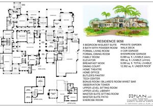 10000 Square Foot Home Plans Floor Plans 7 501 Sq Ft to 10 000 Sq Ft