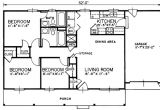 1040 Square Foot House Plans Ranch Style House Plan 3 Beds 2 Baths 1040 Sq Ft Plan