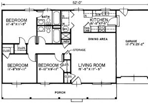 1040 Square Foot House Plans Ranch Style House Plan 3 Beds 2 Baths 1040 Sq Ft Plan