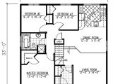 1040 Square Foot House Plans Traditional Style House Plan 3 Beds 1 Baths 1040 Sq Ft