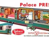10×50 Mobile Home Floor Plan Remarkably Retro Palace Ranchomes 1955