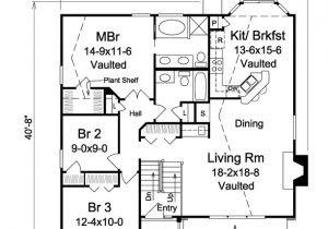 1150 Sq Ft House Plans Traditional House Plan 138 1150 3 Bedrm 1340 Sq Ft Home