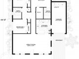 1250 Sq Ft Bungalow House Plans Mediterranean Style House Plan 3 Beds 2 Baths 1250 Sq Ft