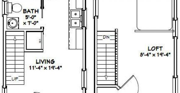 12×20 House Plans 12×20 Tiny Houses Pdf Floor Plans 452 Sq by