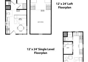 12×24 Tiny House Plans Finished Right Contracting Offers Tiny Home Cabin Kits