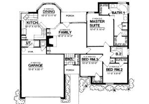 1300 Sq Ft Cottage House Plans Eplans Ranch House Plan Brick Bungalow with Curb Appeal