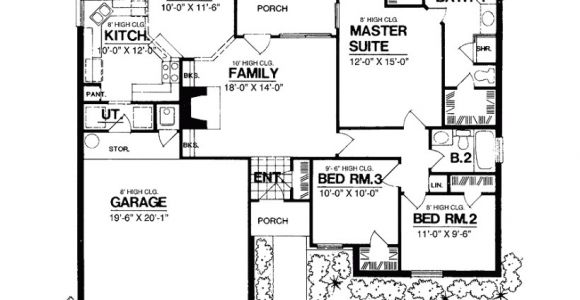 1300 Sq Ft Cottage House Plans Eplans Ranch House Plan Brick Bungalow with Curb Appeal