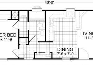 14 X 40 House Plans Second Unit 16 X 40 1 Bed 1 Bath 607 Sq Ft Little 14 X 40 House Plans Second Unit 16 X 40 1 Bed 1 Bath 607 Sq Ft Little