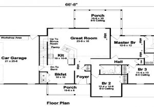 1400 Sq Ft House Plans with Basement 1400 Sq Ft southern Style House Plan 3 Beds 2 Baths 1400