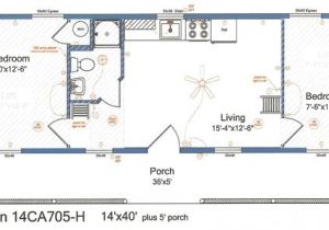 14×40 House Floor Plans 14×40 Cabin Floor Plans Tiny House Pinterest Cabin