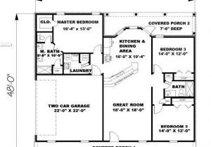 1500 Sq Ft Home Plans 1500 Sq Ft Ranch House Plans Lovely Ranch Plan 1 500
