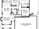 1500 Sq Ft House Plans with Garage Ranch Style House Plan 3 Beds 2 00 Baths 1500 Sq Ft Plan