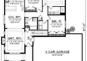 1500 Sq Ft House Plans with Garage Ranch Style House Plan 3 Beds 2 00 Baths 1500 Sq Ft Plan