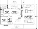 1500 Sq Ft Ranch House Plans with Basement House Plan 93480 House Plans Garage Ideas and House