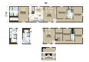 16 by 80 Mobile Home Floor Plans 16 X 80 Mobile Home Floor Plans Mobile Home Plans Ideas