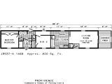 16 Wide House Plans 28 16×80 Mobile Home Floor Plans Mobile Home Floor