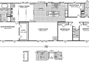 16 Wide Mobile Home Floor Plans Double Wide Floor Plans 4 Bedroom Www Redglobalmx org