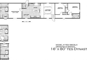 16 X 80 Mobile Home Floor Plans 16 X 80 Mobile Home Floor Plans Elegant Clayton Yes Series