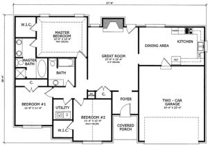 1600 Sq Ft House Plans One Story 1600 Sq Ft House Plans Home Deco Plans