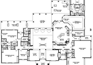 1600 Sq Ft House Plans One Story Florida House Plan 3 Bedrooms 4 Bath 5126 Sq Ft Plan 6
