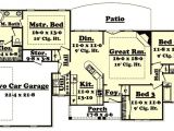 1600 Sq Ft House Plans One Story Traditional Style House Plans 1600 Square Foot Home 1
