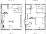 16×20 House Floor Plans 16×20 Tiny House 581 Sq Ft Pdf Floor Plan Dallas