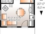 16×20 House Floor Plans Plano De Casa 1 Piso 1 Bano 1 Dormitorio De 30 Metros