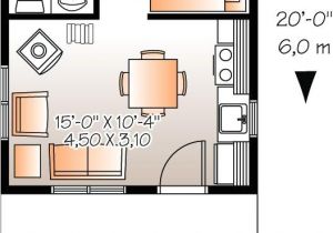 16×20 House Floor Plans Plano De Casa 1 Piso 1 Bano 1 Dormitorio De 30 Metros