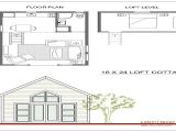 16×20 House Plans 16×24 Cabin Plans with Loft 16×20 Cabin Small Cabin Plans