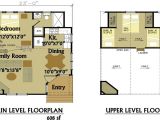 16×20 House Plans with Loft Small Cabin Floor Plans with Loft 2 Bedroom Cabin Floor
