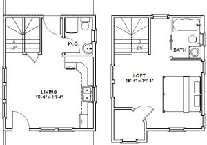16×20 Tiny House Floor Plans 16×20 Tiny House 16x20h9 586 Sq Ft Excellent