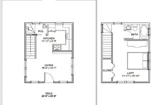 16×20 Tiny House Floor Plans 16×20 Tiny House 569 Sq Ft Pdf Floor Plan Albany