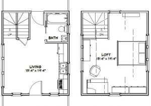 16×20 Tiny House Floor Plans 16×20 Tiny House 574 Sq Ft Pdf Floor Plan Lexington