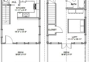 16×20 Tiny House Plans 16 X 20 House Plans Bing Images