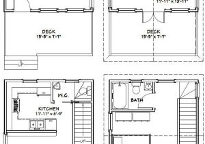 16×20 Tiny House Plans 16×20 Houses Pdf Floor Plans 569 Sq Ft by