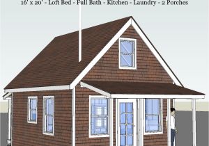 16×20 Tiny House Plans Pioneer 39 S Cabin 16×20 Tiny House Design