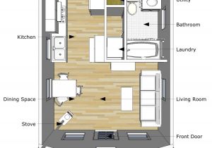 16×20 Tiny House Plans Pioneer S Cabin 16 20 V2 Interior