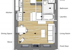 16×20 Tiny House Plans Pioneer S Cabin 16 20 V2 Interior